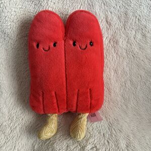 Giggle Scape Red Popsicles Plush Stuffed Animal 8" Target Summer